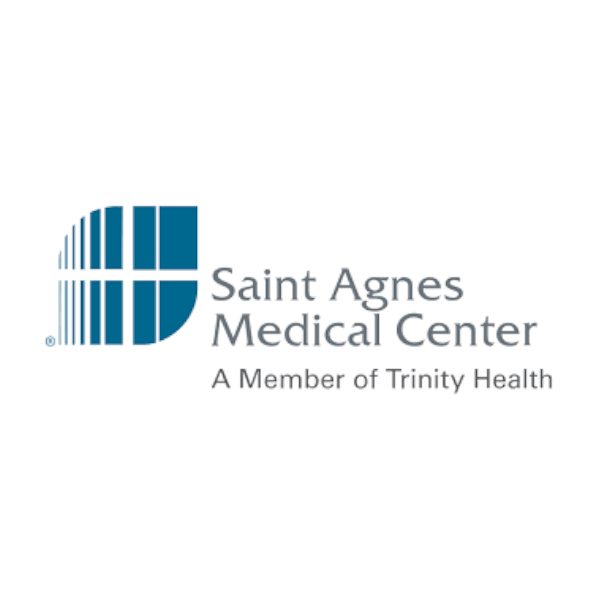Logo for Saint Agnes Medical Center, Trinity Health.