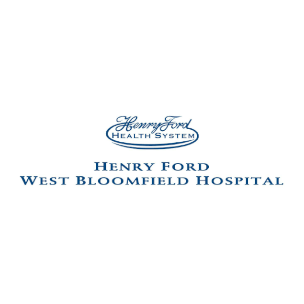 Logo for Henry Ford West Bloomfield Hospital.
