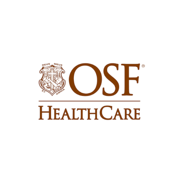 Logo for OSF Healthcare.